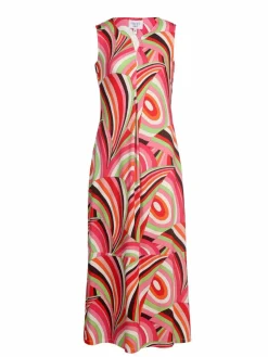 Vicci Germany Kleider<Damen Jerseykleid mehrfarbig bedruckt