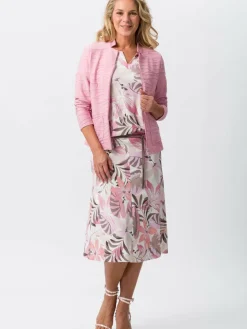 Frank Walder Röcke<Damen Jerseyrock mehrfarbig gemustert