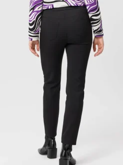 Frank Walder Hosen<Damen Jogpants schwarz uni