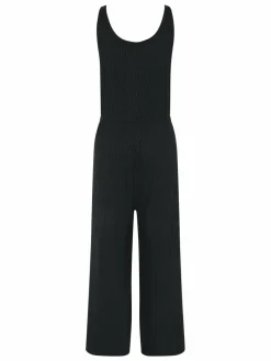 Detto Fatto Hosen<Damen Jumpsuit schwarz uni