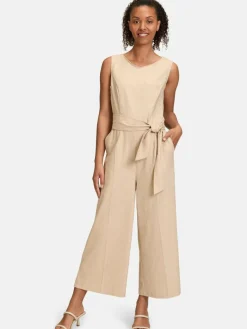 Betty Barclay Hosen<Damen Jumpsuit beige uni