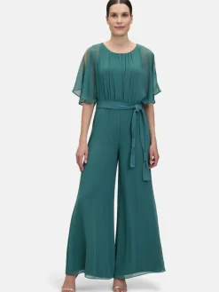 Vera Mont Hosen<Damen Jumpsuit smaragd uni