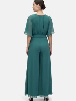 Vera Mont Hosen<Damen Jumpsuit smaragd uni