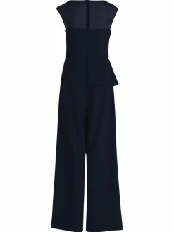 Vera Mont Hosen<Damen Jumpsuit marine blau uni