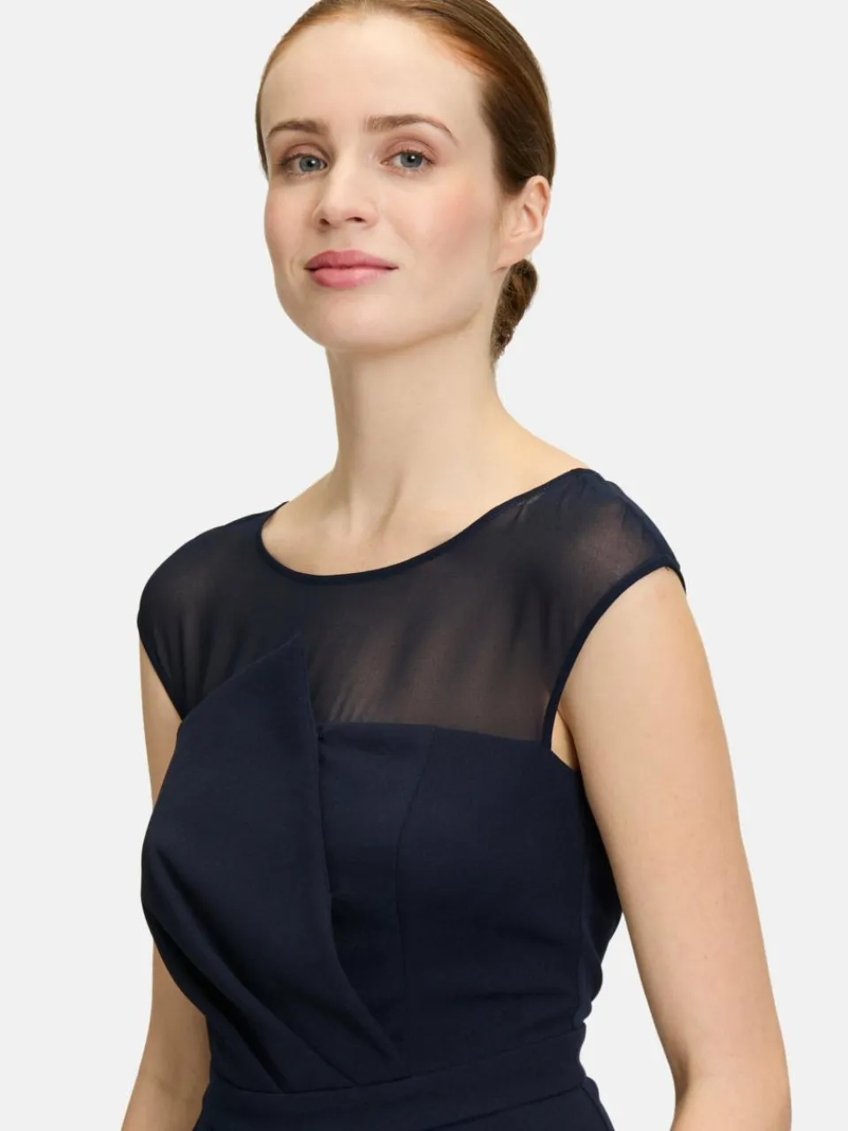 Vera Mont Hosen<Damen Jumpsuit marine blau uni