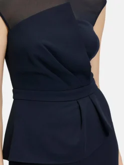 Vera Mont Hosen<Damen Jumpsuit marine blau uni