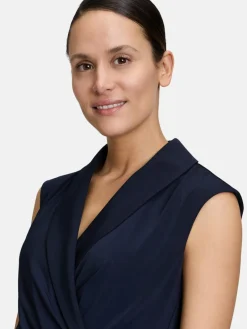 Vera Mont Hosen<Damen Jumpsuit marine blau uni