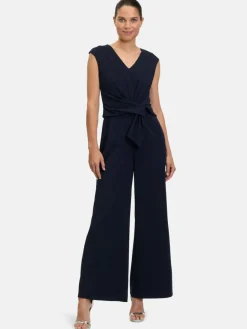 Vera Mont Hosen<Damen Jumpsuit marine blau uni