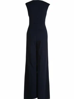 Vera Mont Hosen<Damen Jumpsuit marine blau uni