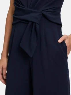 Vera Mont Hosen<Damen Jumpsuit marine blau uni