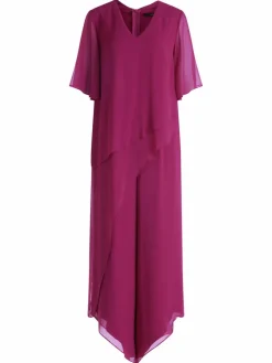 Vera Mont Hosen<Damen Jumpsuit rot uni