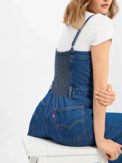 Levi's Hosen<Damen Jumpsuit blue stone uni