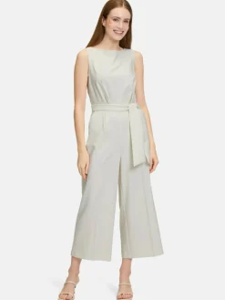 Betty Barclay Hosen<Damen Jumpsuit weiß uni