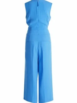 Betty & Co Hosen<Damen Jumpsuit blau uni