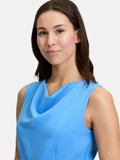 Betty & Co Hosen<Damen Jumpsuit blau uni