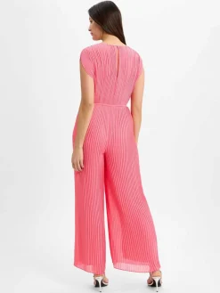 comma Hosen<Damen Jumpsuit altrosa uni