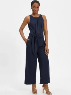 VM Hosen|Kleider<Damen Jumpsuit marine uni