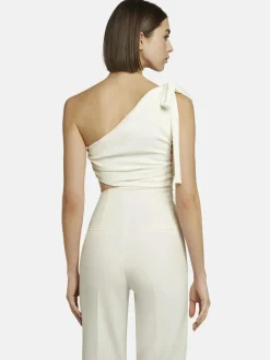 Nicowa Hosen<Damen Jumpsuit - AMOLIWA weiß uni