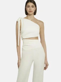 Nicowa Hosen<Damen Jumpsuit - AMOLIWA weiß uni