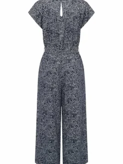 Ragwear Hosen<Damen Jumpsuit - Glina Print blau gemustert