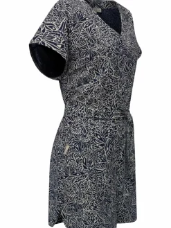 Ragwear Hosen<Damen Jumpsuit - Salwin blau gemustert