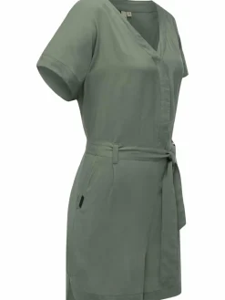 Ragwear Hosen<Damen Jumpsuit - Salwin Solid grün uni