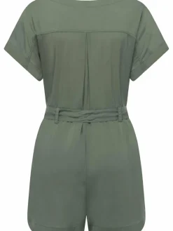 Ragwear Hosen<Damen Jumpsuit - Salwin Solid grün uni