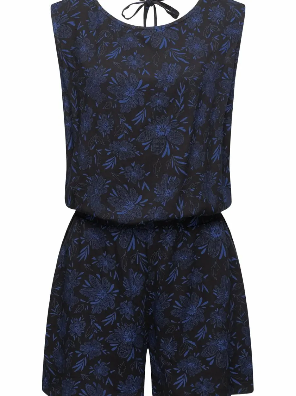 Ragwear Hosen<Damen Jumpsuit - Zella schwarz gemustert