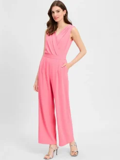 comma Hosen<Damen Jumpsuits koralle uni