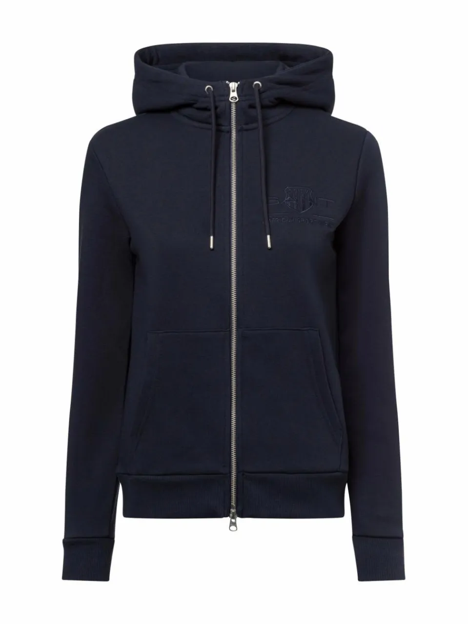 Damen Gant Sweatshirts & Sweatjacken>Damen Kapuzenjacke