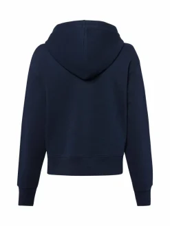 Tommy Hilfiger Sweatshirts & Sweatjacken<Damen Kapuzenjacke marine strukturiert