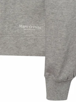 Marc O'Polo Sweatshirts & Sweatjacken<Damen Kapuzenpullover grau uni