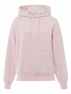 Les Lunes Sweatshirts & Sweatjacken<Damen Kapuzenpullover rosa uni