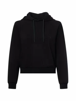 Armani Exchange Sweatshirts & Sweatjacken<Damen Kapuzenpullover schwarz uni