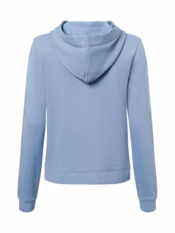 Marc O'Polo Sweatshirts & Sweatjacken<Damen Kapuzenpullover hellblau uni