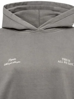 PEGADOR Sweatshirts & Sweatjacken<Damen Kapuzenpullover - Lena grau uni