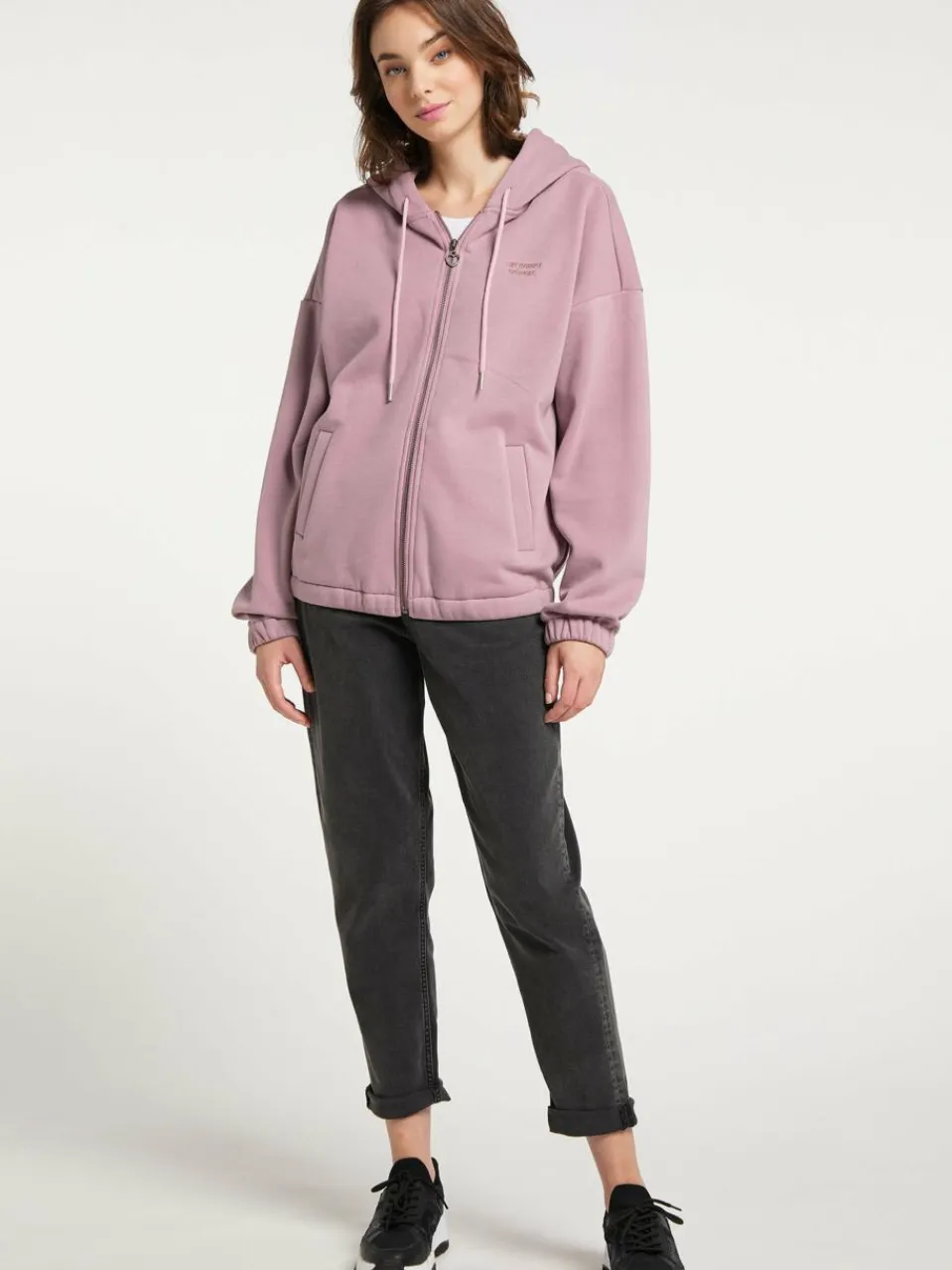 Damen MyMo Sweatshirts & Sweatjacken>Damen Kapuzensweatjacke