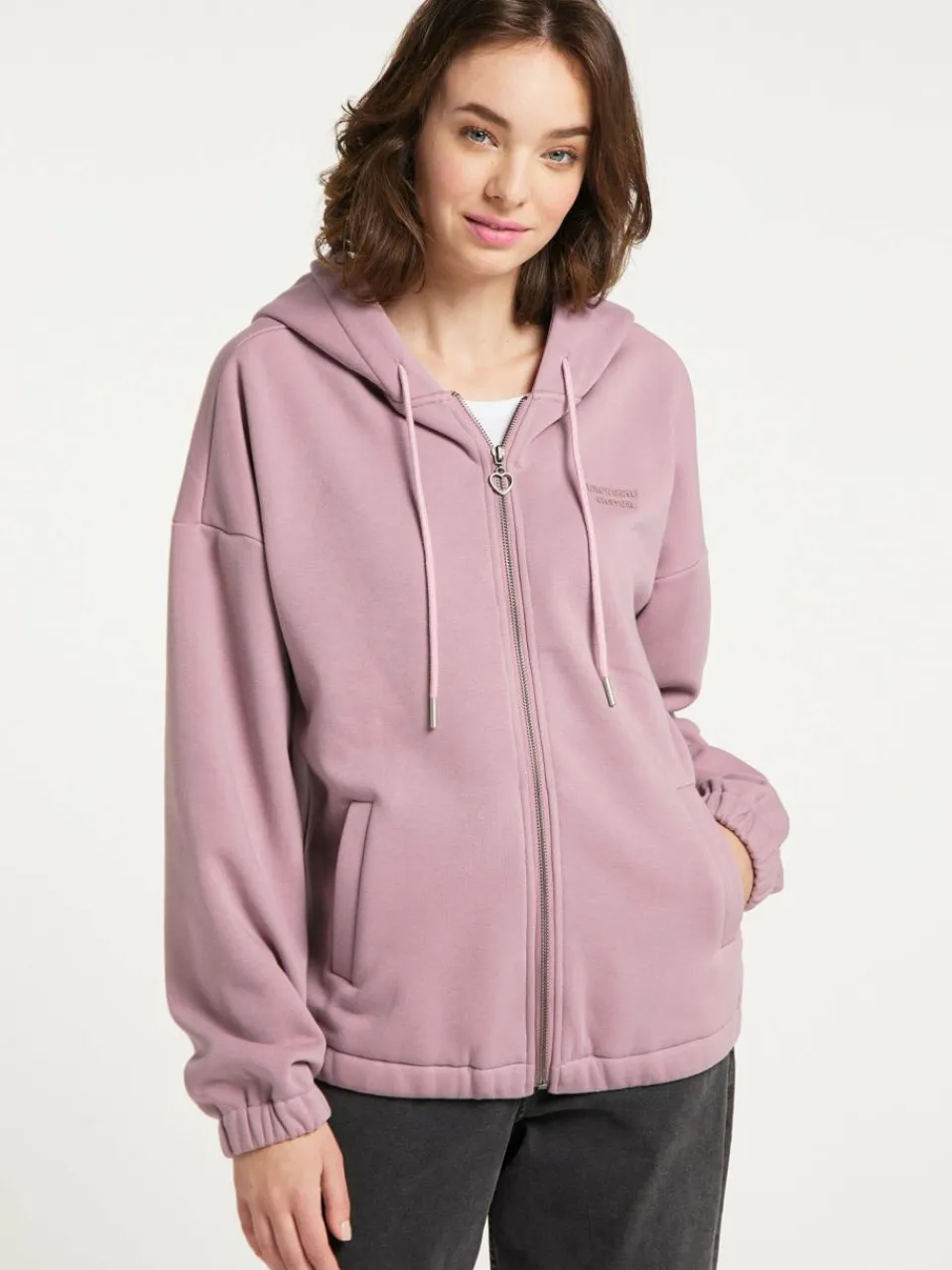 Damen MyMo Sweatshirts & Sweatjacken>Damen Kapuzensweatjacke