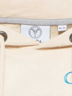 Carlo Colucci Sweatshirts & Sweatjacken<Damen Kapuzensweatjacke - Declara weiß bedruckt