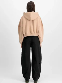 Alpha Industries Sweatshirts & Sweatjacken<Damen Kapuzensweatshirt koralle bedruckt