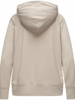 Ragwear Sweatshirts & Sweatjacken<Damen Kapuzensweatshirt - Tonna beige uni