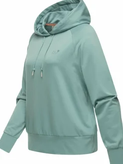 Ragwear Sweatshirts & Sweatjacken<Damen Kapuzensweatshirt - Tonna petrol uni