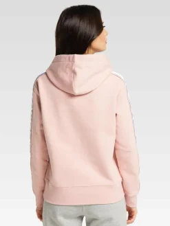 Carlo Colucci Sweatshirts & Sweatjacken<Damen Kapuzensweatshirt - Catania rosa uni
