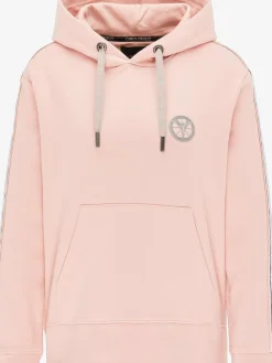 Carlo Colucci Sweatshirts & Sweatjacken<Damen Kapuzensweatshirt - Catania rosa uni