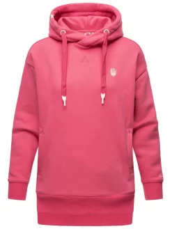 Damen Navahoo Sweatshirts & Sweatjacken>Damen Kapuzensweatshirt - Silberengelchen