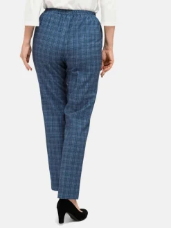 Goldner Hosen<Damen Karoschlupfhose - Re-fresh Karoschlupfhose blau kariert