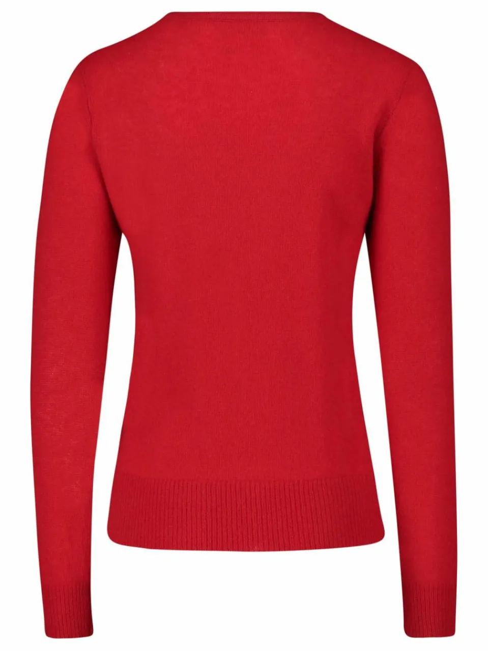 Betty Barclay Pullover & Strickjacken<Damen Kaschmir-Pullover rot uni