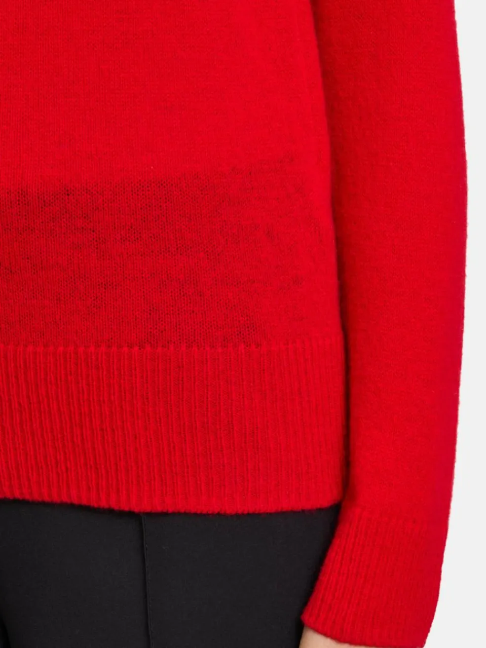 Betty Barclay Pullover & Strickjacken<Damen Kaschmir-Pullover rot uni