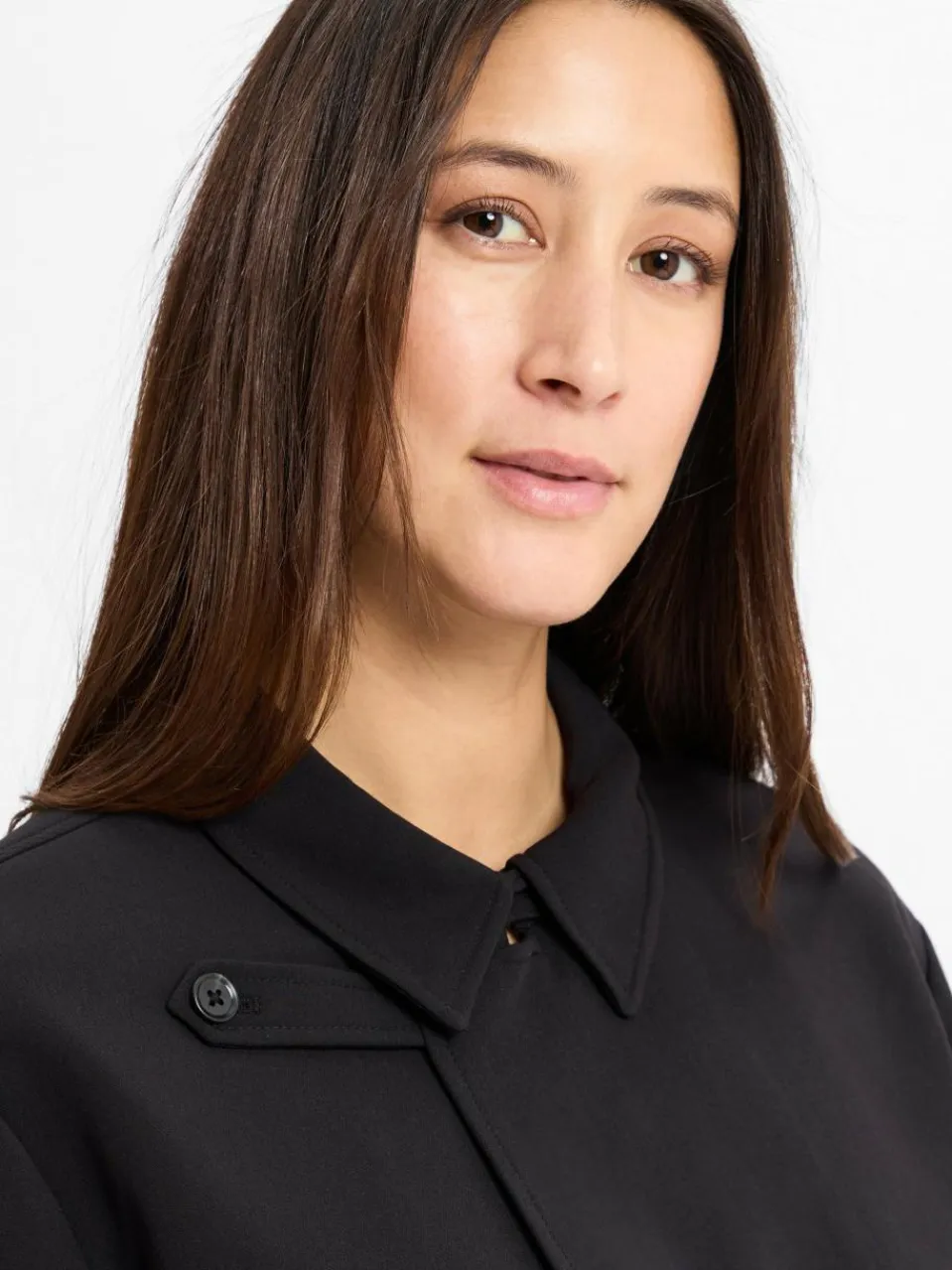 Someday Blazer<Damen Kastenjacke - Necilia schwarz uni