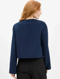 Damen Tommy Hilfiger Blazer>Damen Kastenjacke mit Woll-Anteil